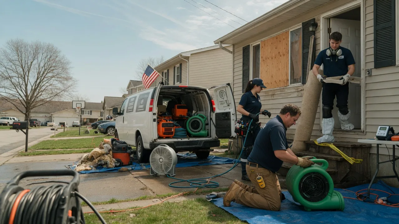 Water Damage Restoration in Jersey Mills, PA near me